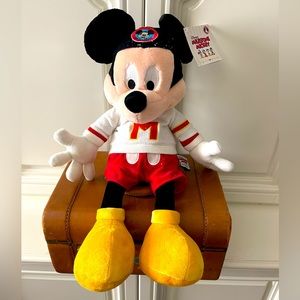 Disney Milestone Mickey 1955 Plush Toy Mickey Mouse Club 20" Stuffed